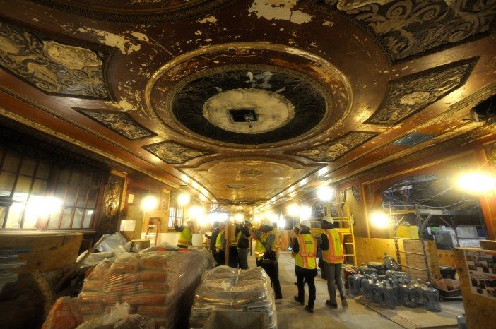 hallway at Kings Theatre 