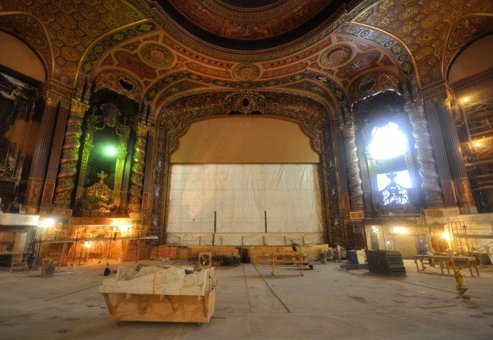 stage at Kings Theatre 