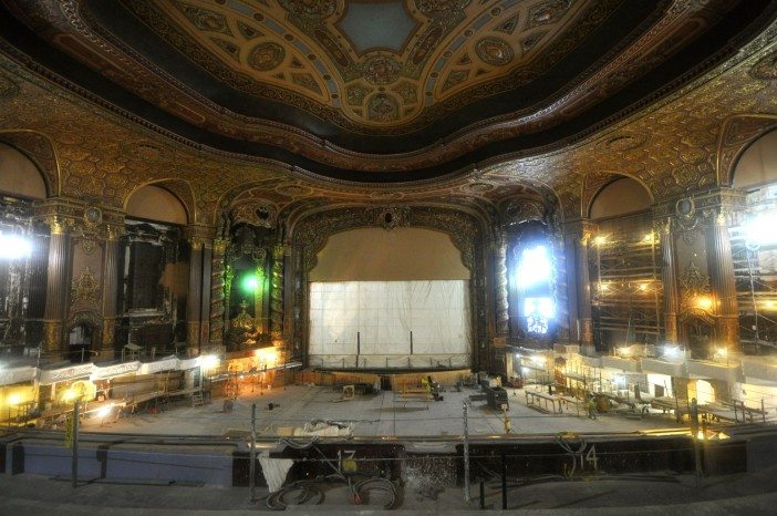 stage from balcony at Kings Theatre 