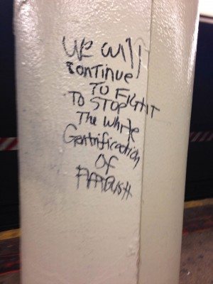 church avenue subway graffiti by Nick Kozak