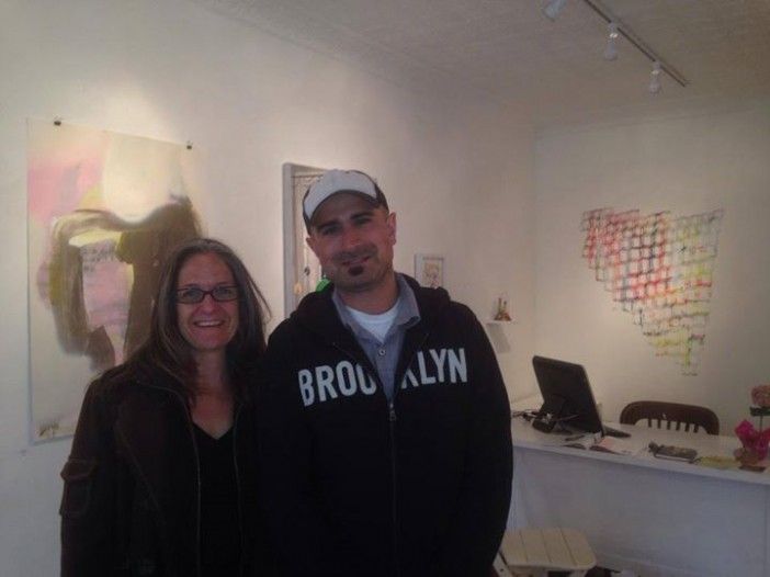 Joanna & Mark from 5th Ave BID via Ground Floor Gallery on FB