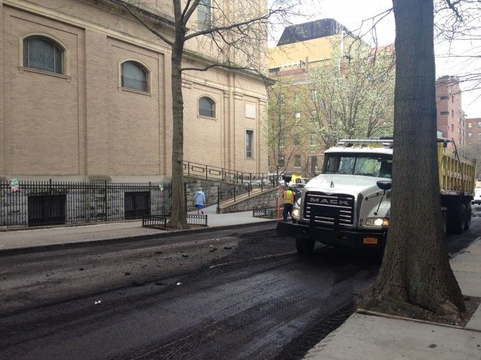 6th Street road work via Matthew Taub