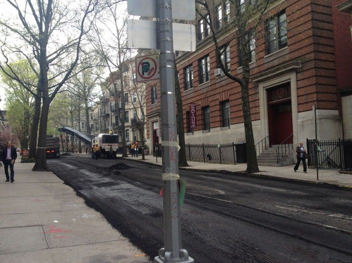 6th Street road work via Matthew Taub