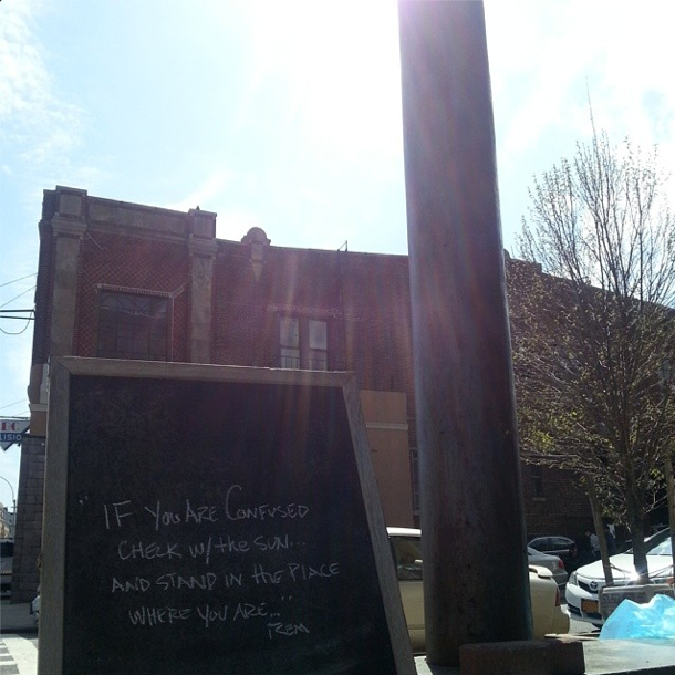 REM chalkboard by discovan on Instagram