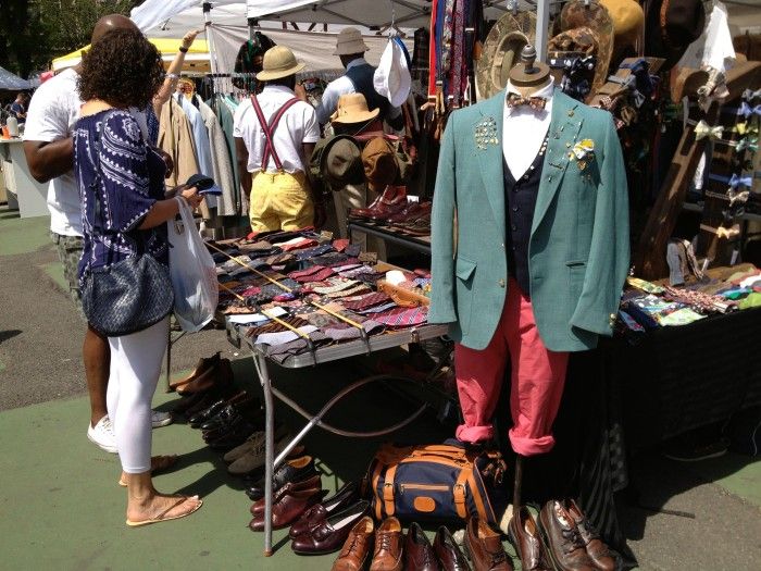 Brooklyn Flea summer suit