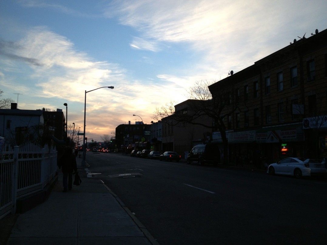 Kensington Streets: Sunset over Church Avenue