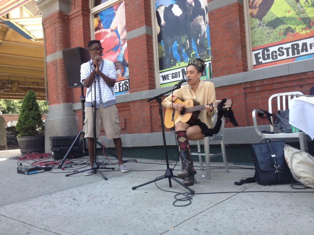 Musicians perform live all day in Fort Greene and Clinton Hill for Make Music New York on June 21. (Photo by Emily Field)