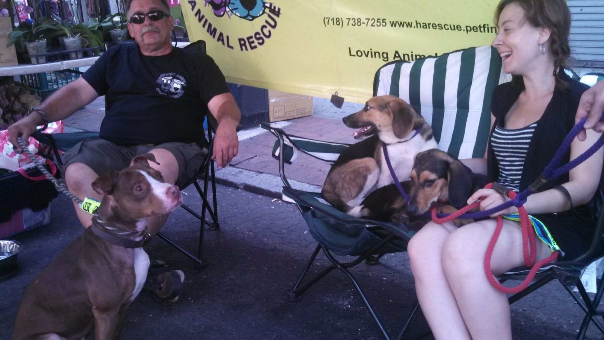 Flatbush Avenue street fair Heavenly Angels