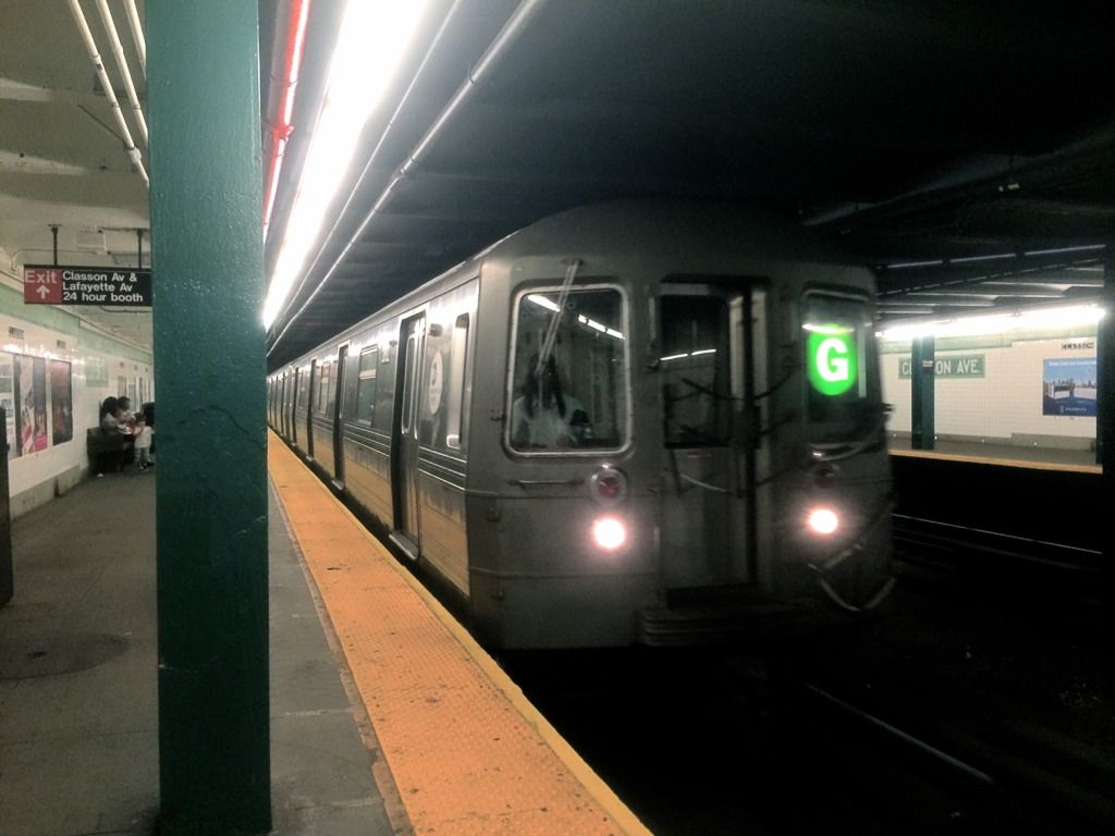 g train subway classon