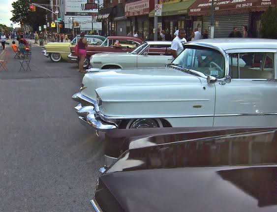 Classic Cars at Summer Strolls on 5th Ave by Tom Prendergast