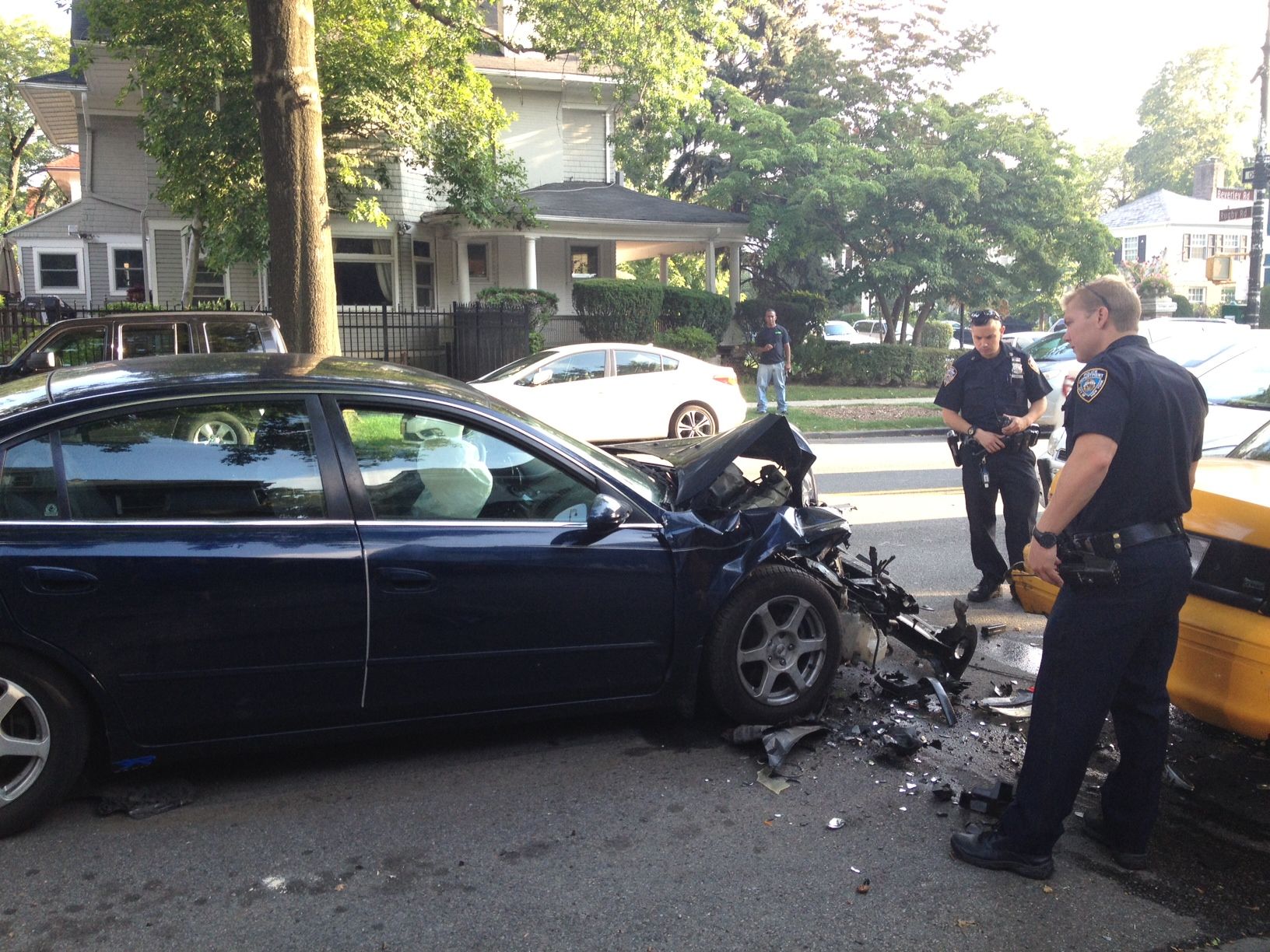 Crash On Beverley Road, Between Argyle And Rugby, Sends At Least One To The Hospital This Morning
