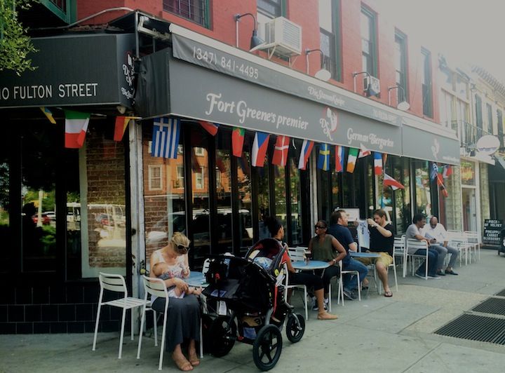 You can imbibe outside at DSK. (Courtesy Fort Greene Focus)