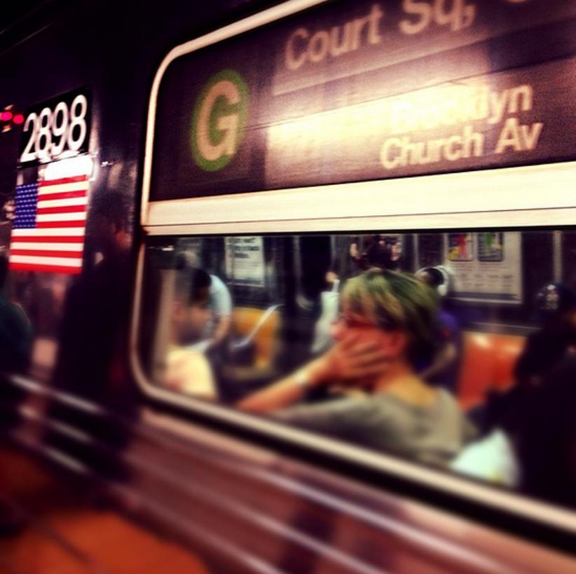 G train passenger