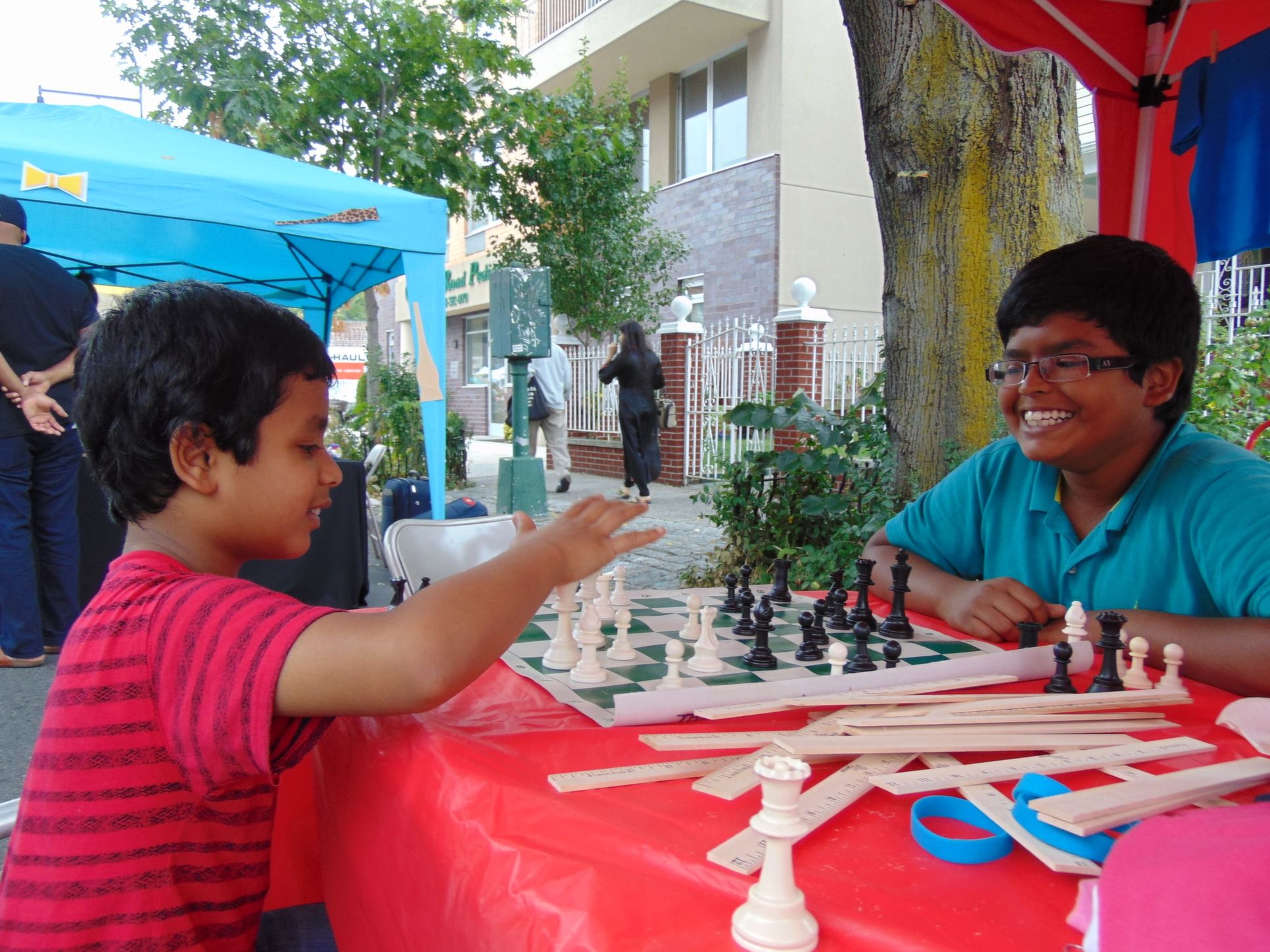 flatbush frolic PS 217 chess players