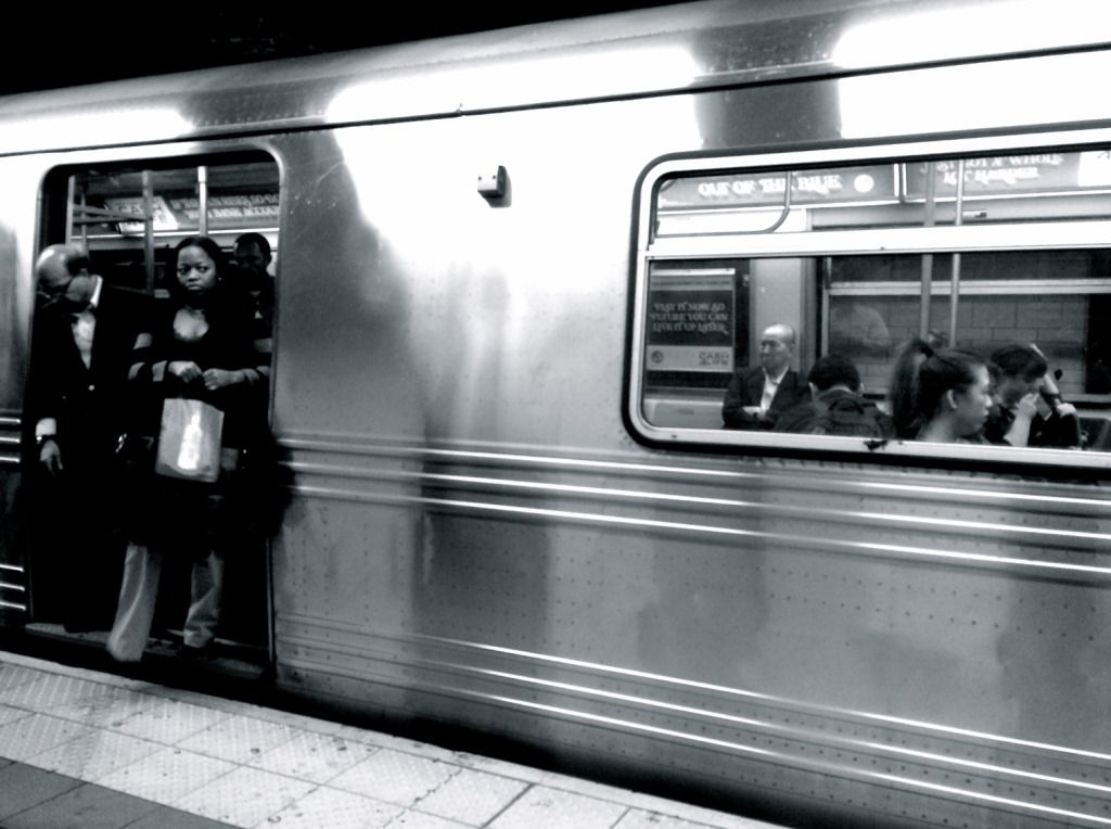 subway train at dekalb avenue