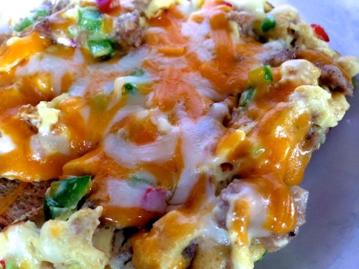 brunch egg scramble at samantha's