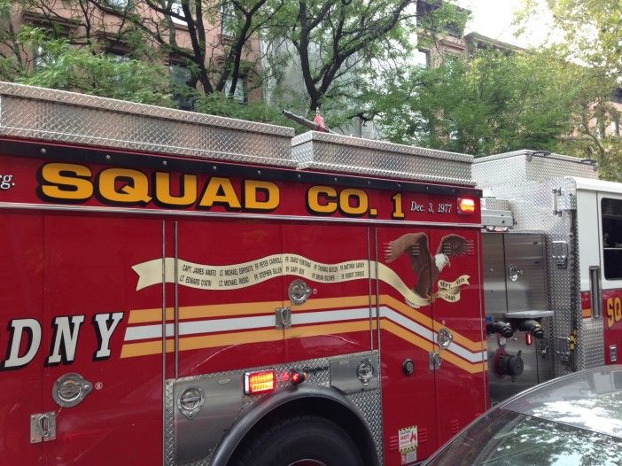 FDNY Fire Truck at scene by Keith Williams