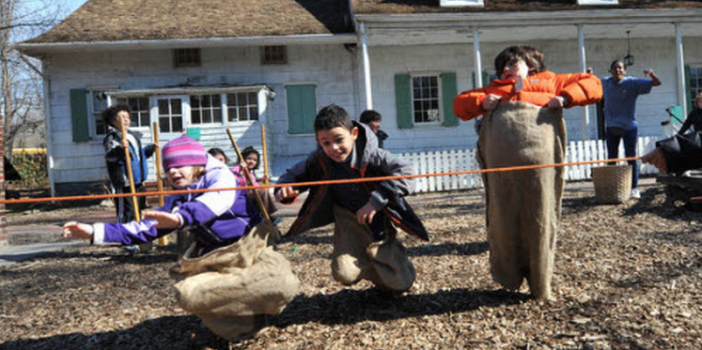 Potato Sack Race via Prospect Park