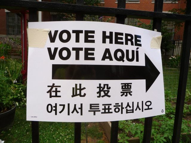 vote-here-sign-election