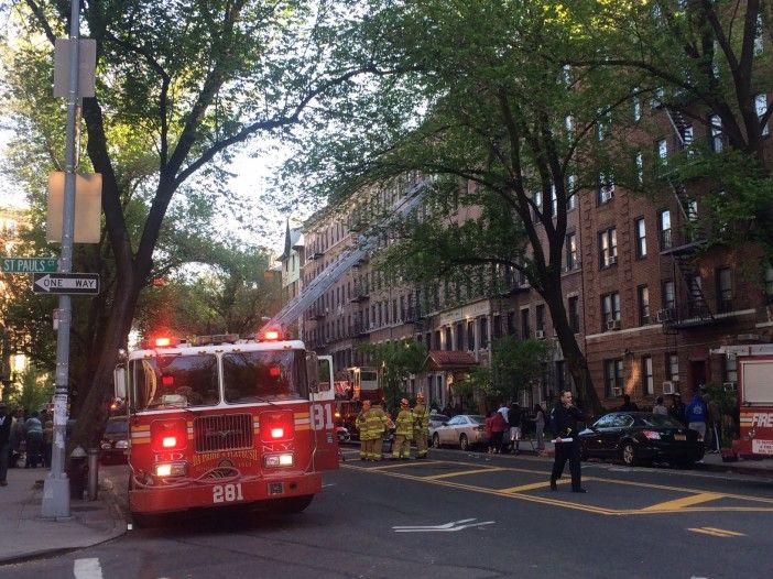 One Taken To Hospital, Three Others Injured In Fire At 465 Ocean Avenue