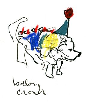 Baby Clown Dog