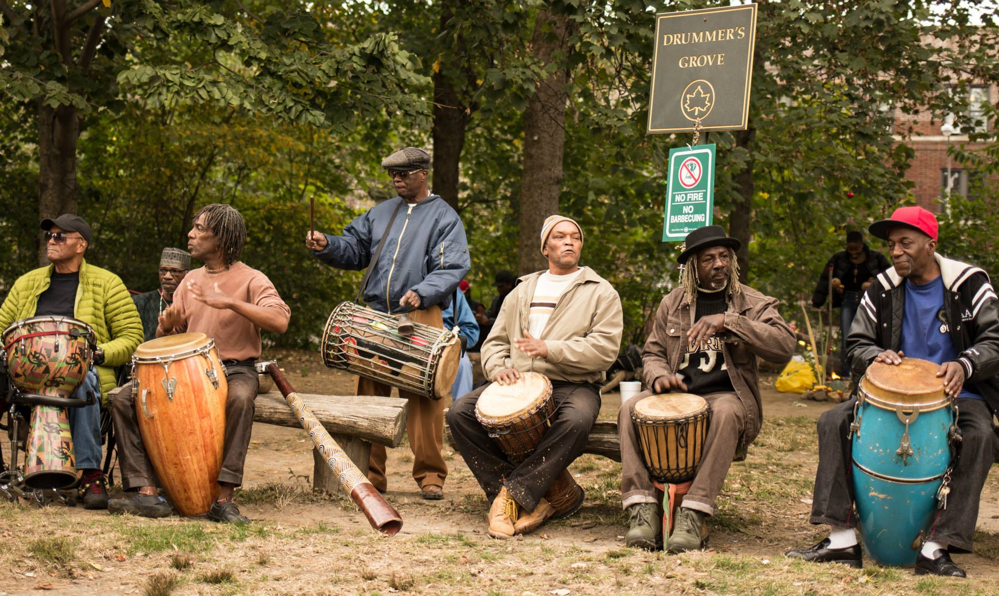 Prospect Park drummers circle