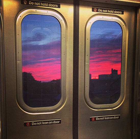 F train sunset