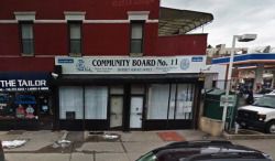 Community Board 11's offices at 2214 Bath Avenue (Source: Google Maps)