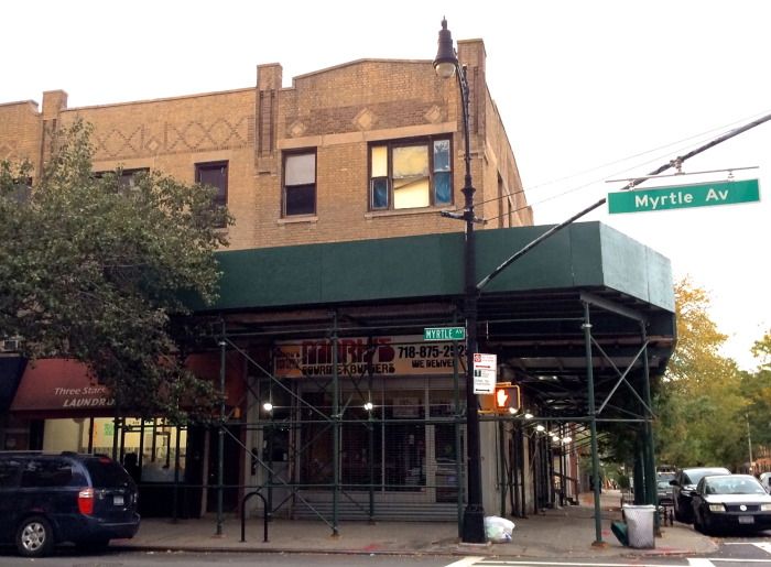 441 myrtle avenue scaffolding construction