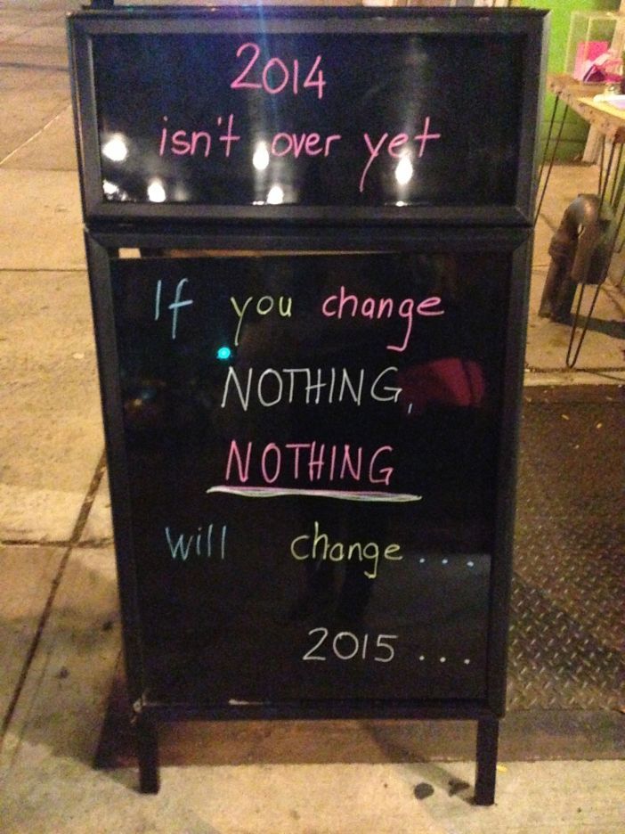 Positive Chalkboard by Ashley B