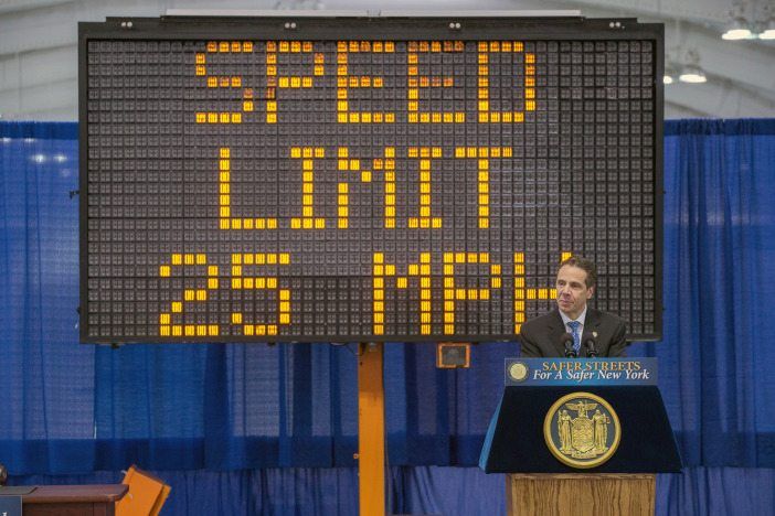 25 MPH via Governor Andrew Cuomo