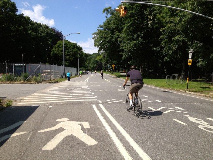 bike in prospect park main loop