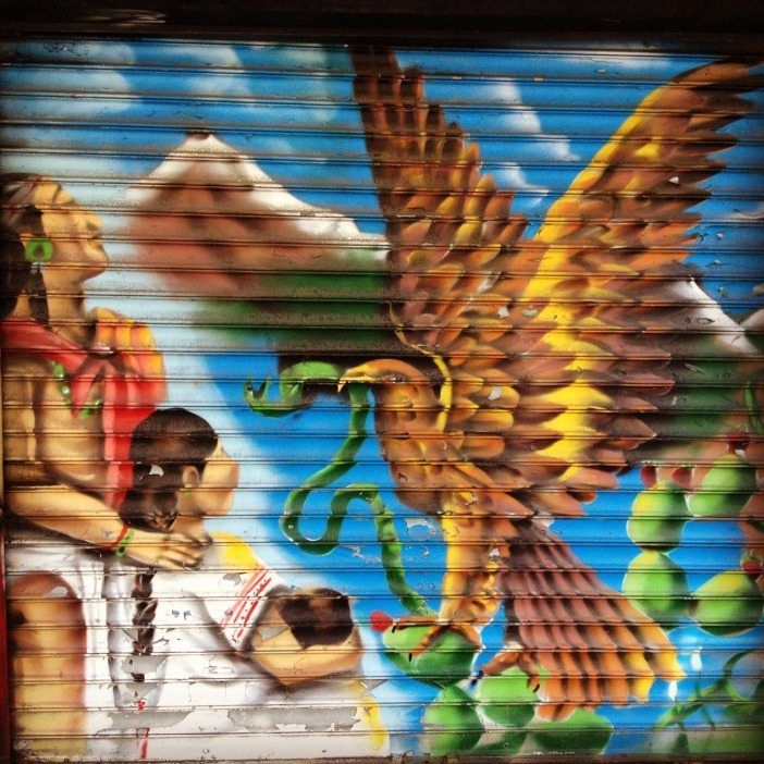 Eagle Mural at Torres Tattoo