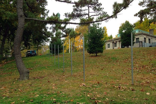 fort greene park fencing by francisco daum