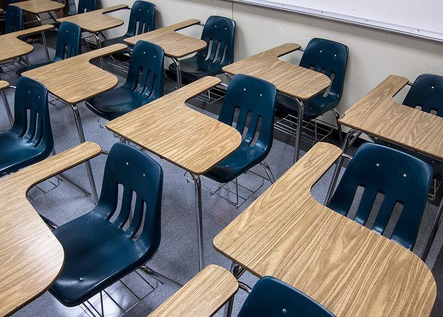 classroom desks by Robert Couse-Baker