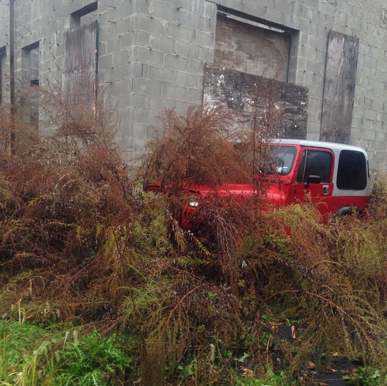 Coney Island Avenue jeep 