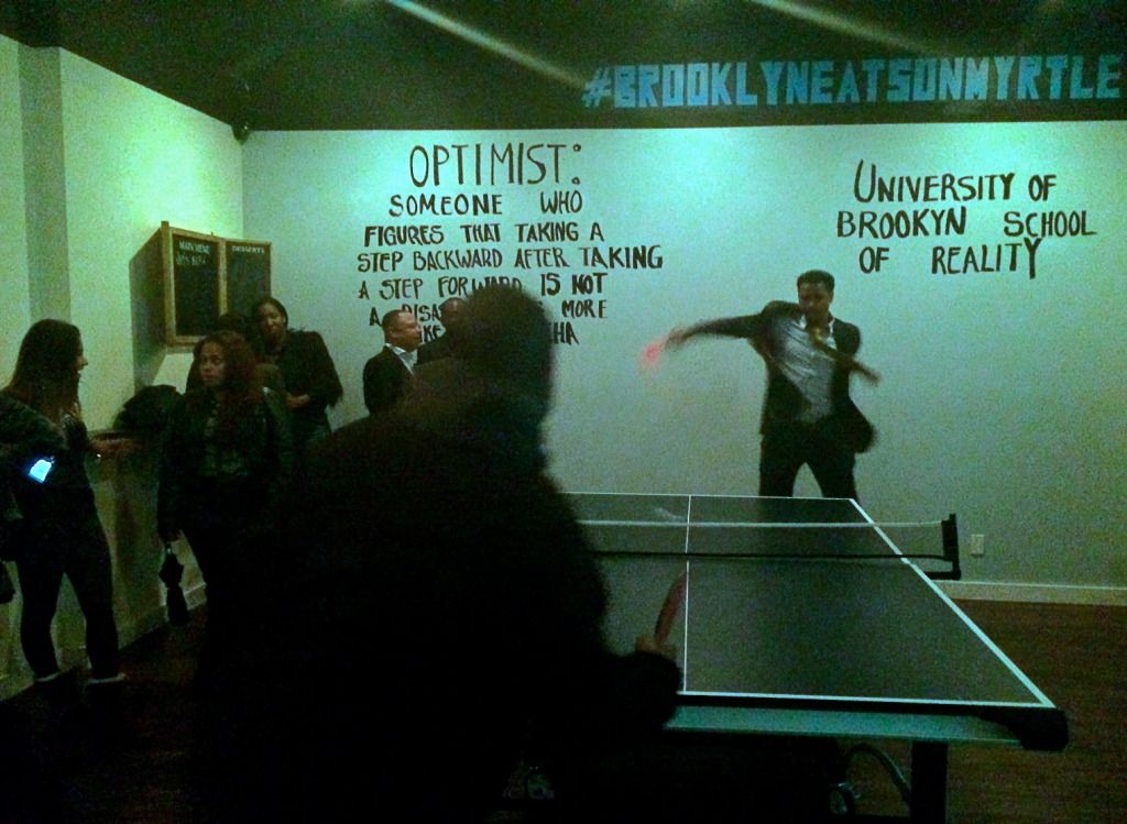 brooklyn eats on myrtle ping pong