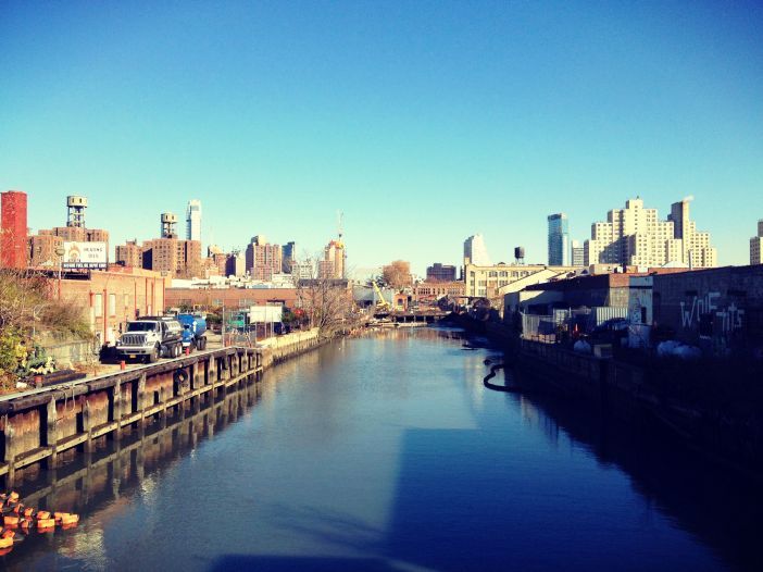 gowanus canal in the fall