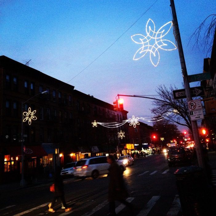 snowflakes on 7th avenue