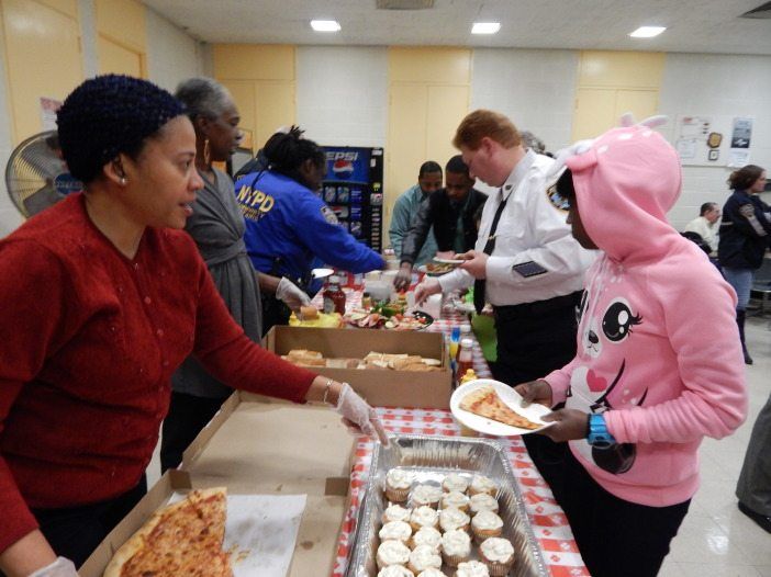 70th Precinct community council holiday food