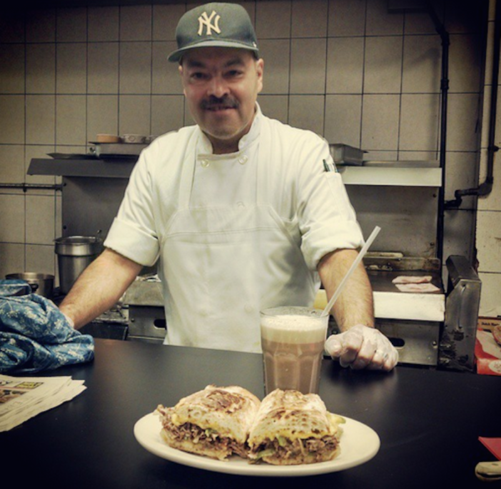 Chef Roberto has been working at T & L for eight years.