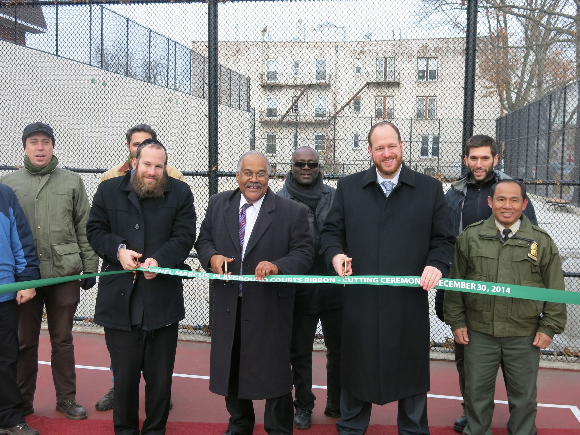 New Handball & Basketball Courts Unveiled At Colonel David Marcus Park
