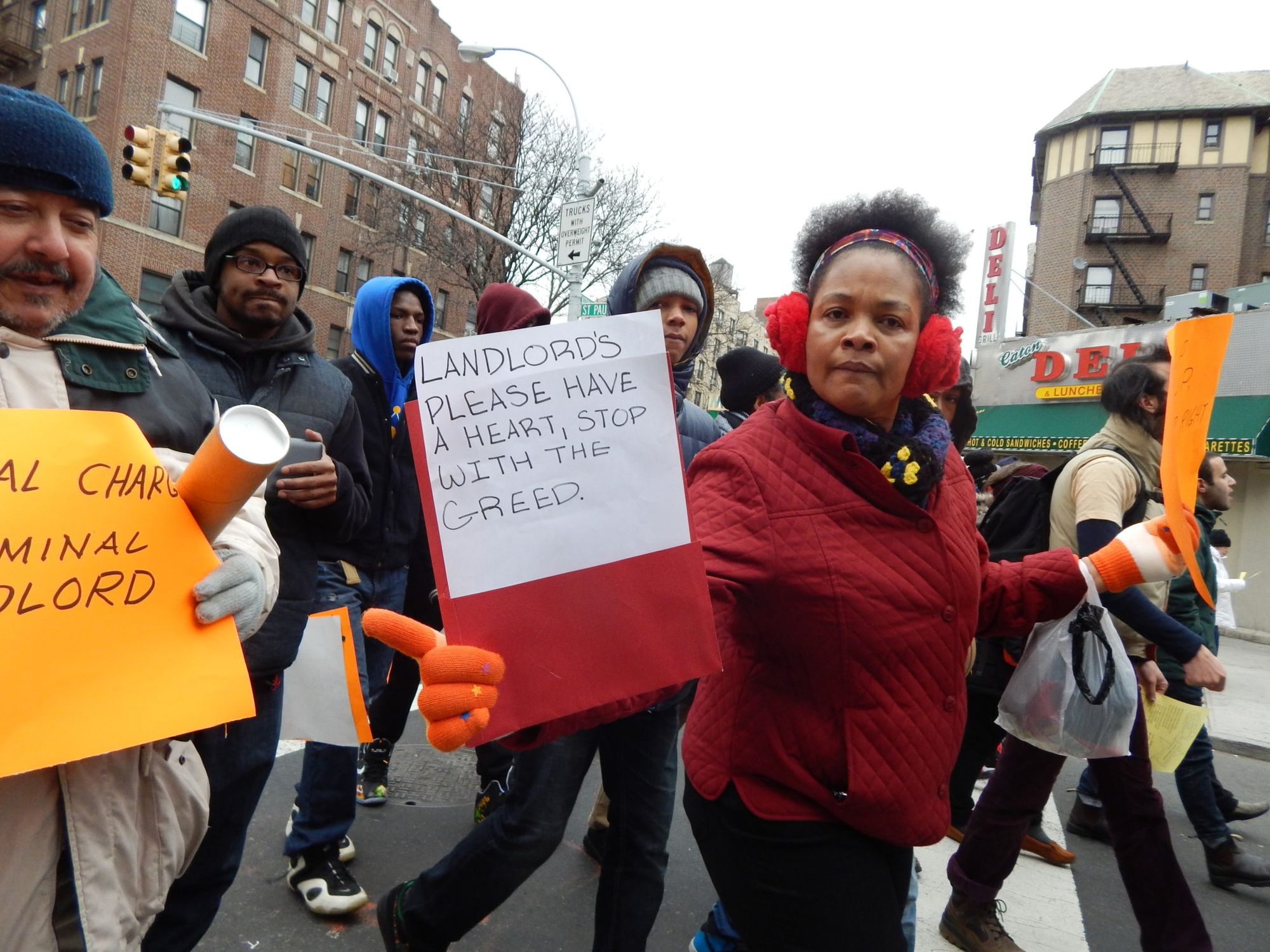 Neighbors Take To The Streets To Fight For Affordable Housing