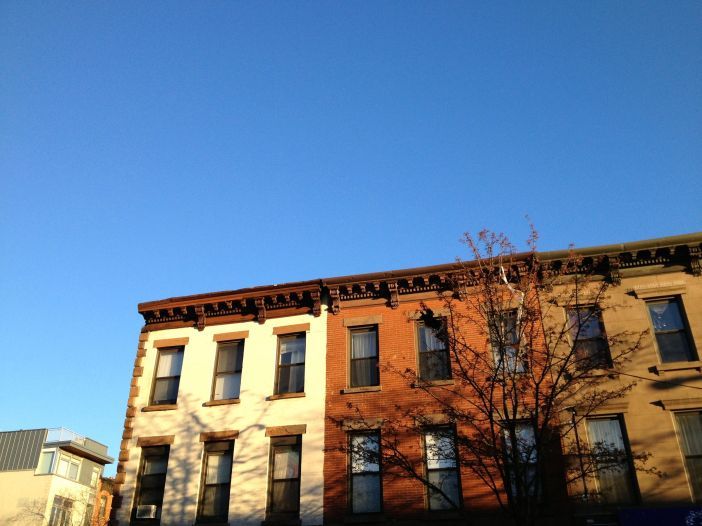 park slope streets: 5th avenue buildings