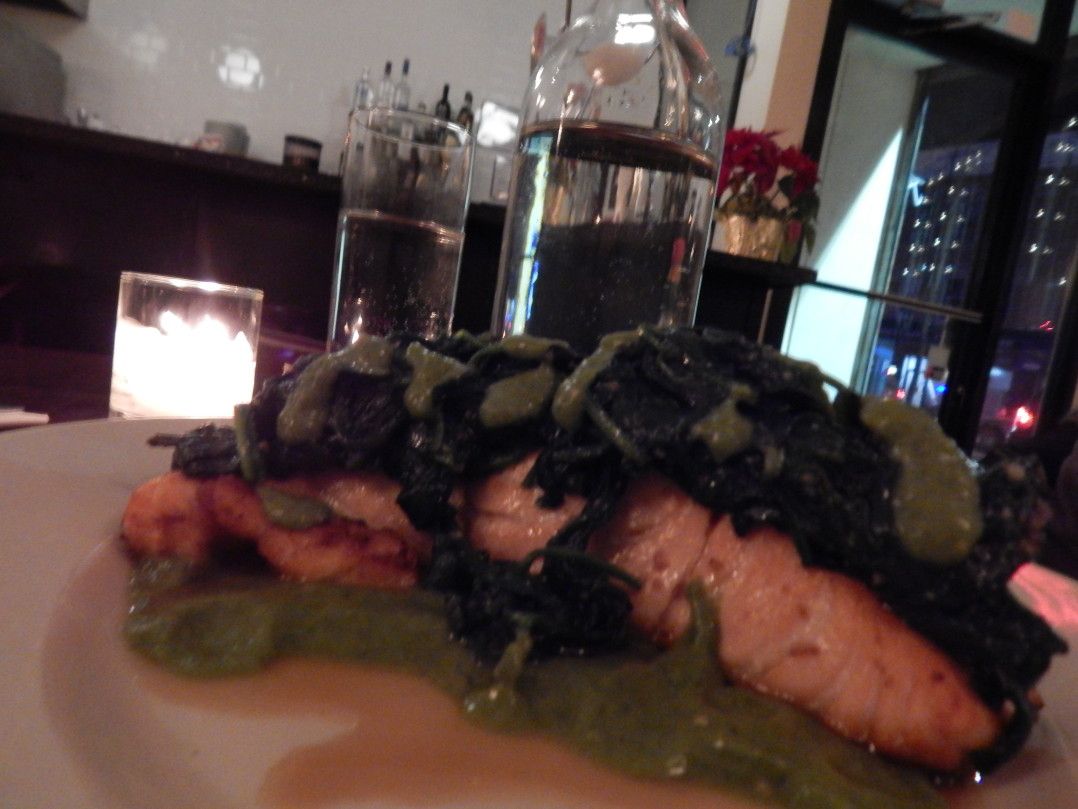 Church Cafe Wine Bar salmon