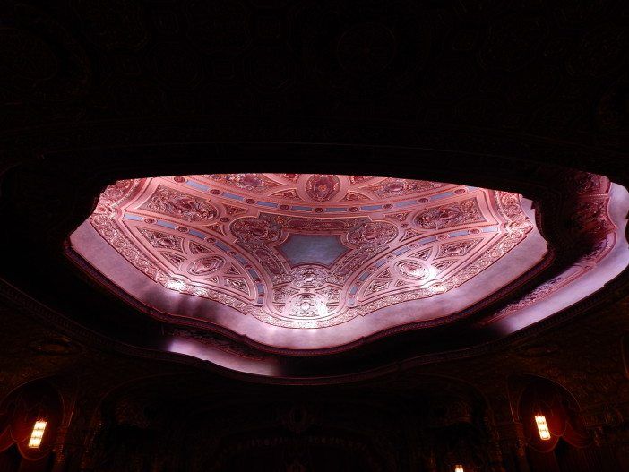 Kings Theatre reopening ceiling