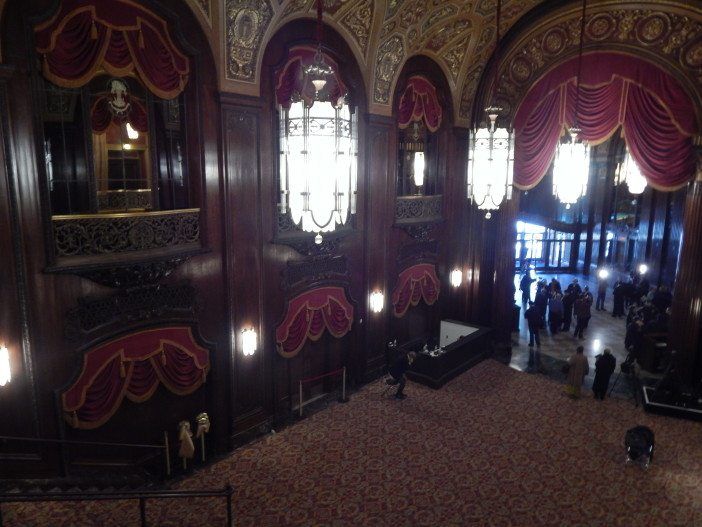 Kings Theatre reopening grand lobby from second floor