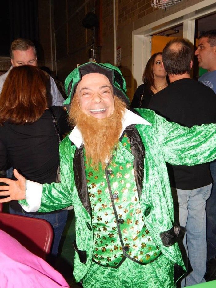 There's that leprechaun! Photo by Michael Wright.