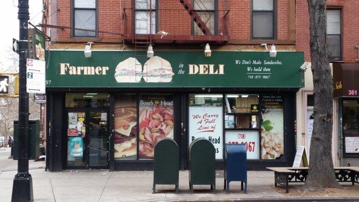 farmer in the deli exterior