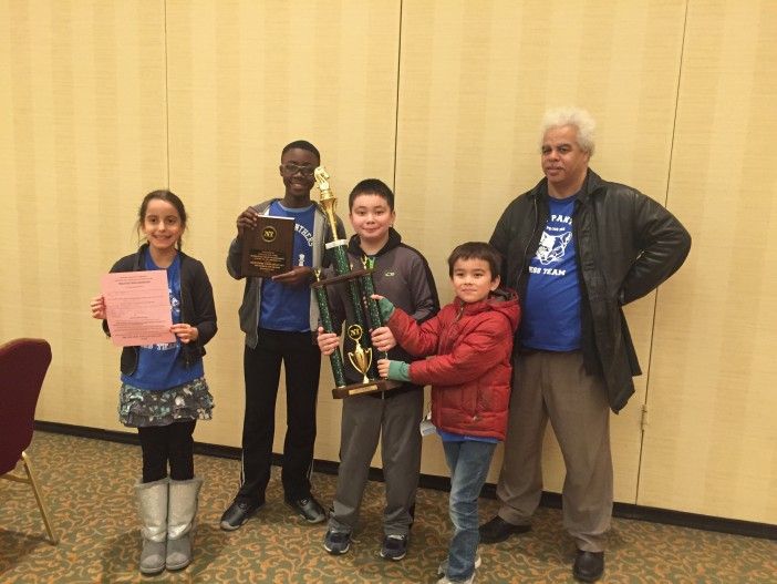 PS/MS 282 Royal Panthers Chess Champs! Photo by Rob Underwood.